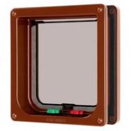 Cat Mate 4 Way Locking Flap & Liner Brown