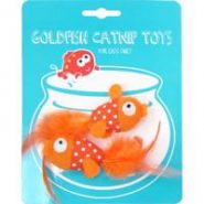 Happy Goldfish Catnip Toy