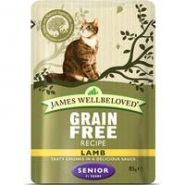 James Wellbeloved Lamb Senior Cat Pouches