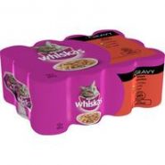 Whiskas Can Mixed Selection In Gravy Adult Cat Food