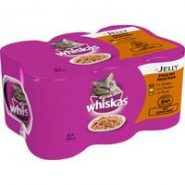 Whiskas Can Poultry Selection In Jelly Adult Cat Food