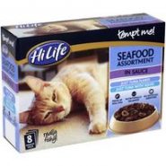 Hilife Tempt Me! Pouch Seafood Assortment Adult Cat Food