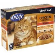 Hilife Tempt Me! Pouch Chicken Terrines Senior Cat Food
