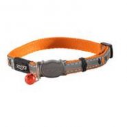 Rogz Catz Night Orange Cat Collar