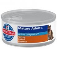 Hills Science Plan Feline Mature Adult 7+ Canned Turkey