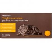 Waitrose Terrine Poultry Selection Cat Food