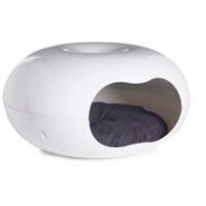 Donut White Cat Bed