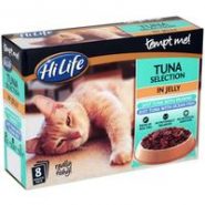 Hilife Tempt Me! Pouch Tuna Selection Jelly Adult Cat Food