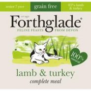 Forthglade Complete Lamb & Turkey For Senior Cats