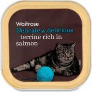 Waitrose Terrine Rich In Salmon Cat Food
