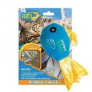 Cosmic Catnip Refillable Fish Cat Toy