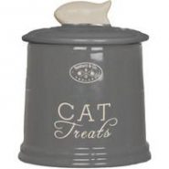 Banbury & Co Ceramic Cat Treat Storage Jar