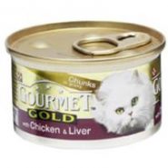 Gourmet Gold Chicken & Liver In Gravy Cat Food