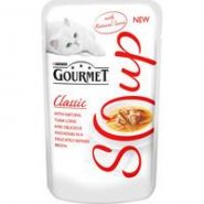Gourmet Classic Soup Tuna & Anchovy Adult Cat Food