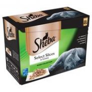 Sheba Pouch Select Slices Mixed Collection In Gravy Adult Cat Food