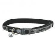 Rogz Night Cat Black Cat Collar