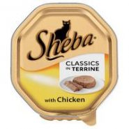 Sheba Tray Classics Chicken In Terrine Adult Cat Food
