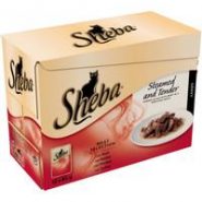Sheba Select Slices In Gravy Meat Selection Adult Cat Food